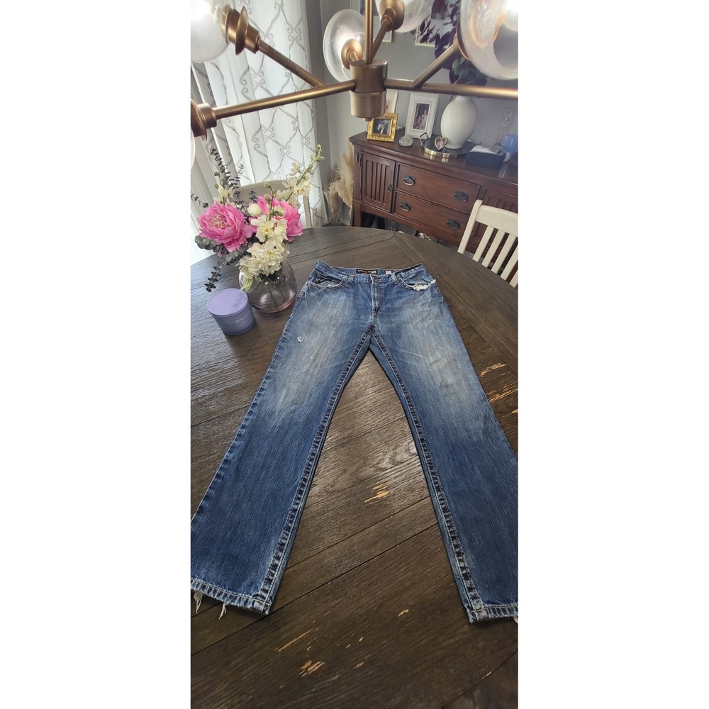 ARIAT FR M4 Jeans Men 38x32 Low Rise Bootcut Workwear Flame Resistant Distressed